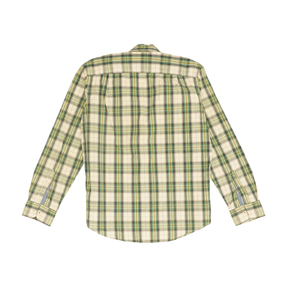 Green Plaid Long Sleeve Button Down - Image 2
