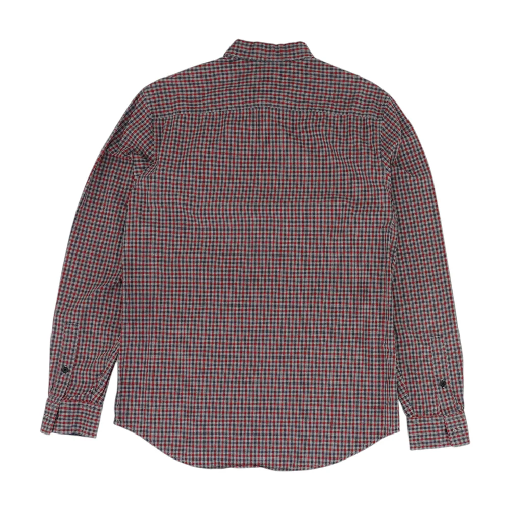 Red Plaid Long Sleeve Button Down - Image 2