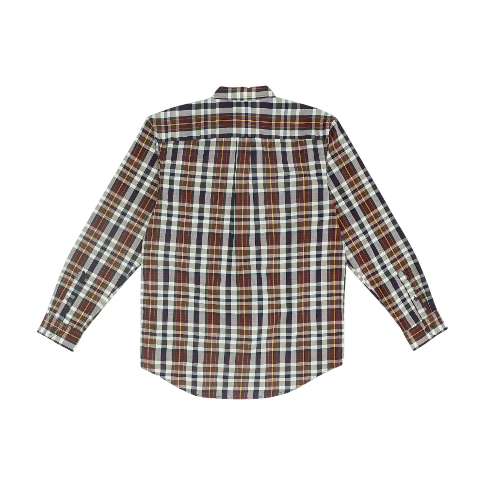 Multi Plaid Long Sleeve Button Down - Image 2