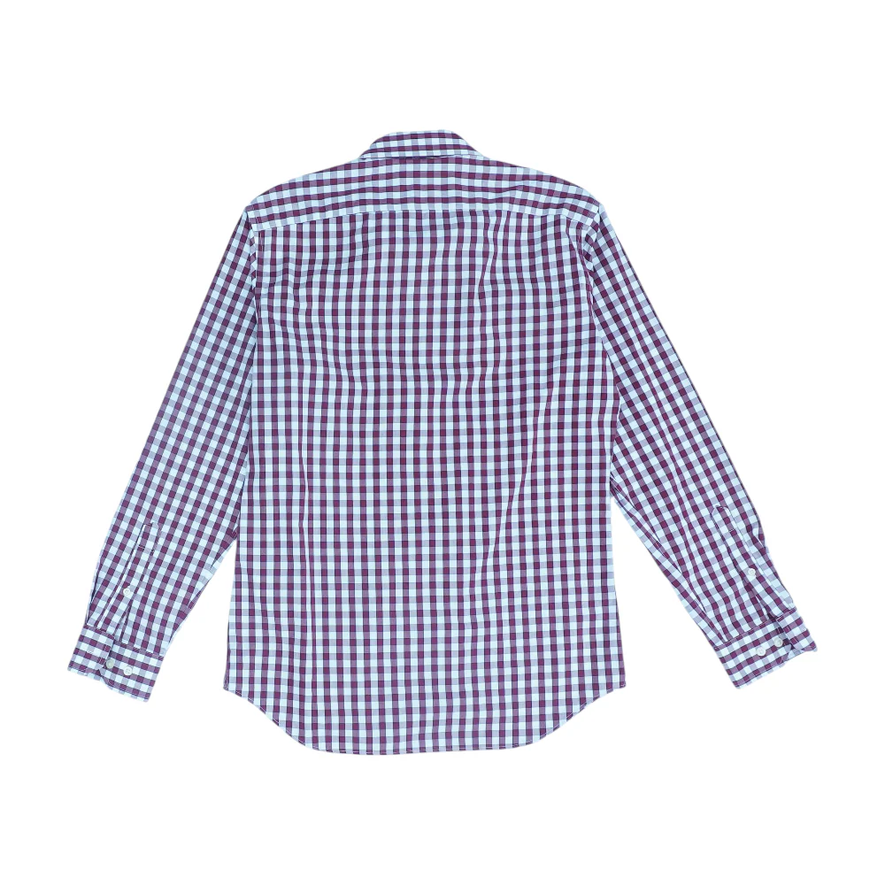Red Check Long Sleeve Button Down - Image 2