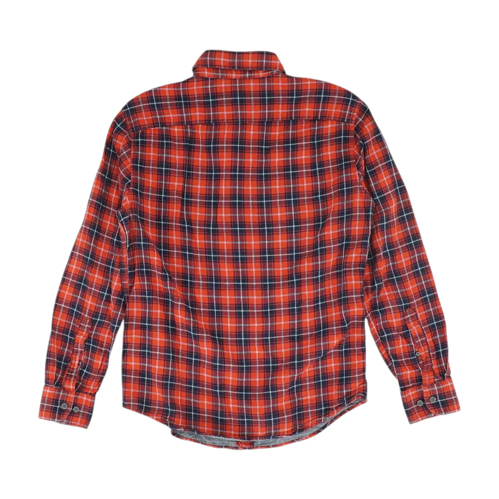 Red Plaid Long Sleeve Button Down - Image 2