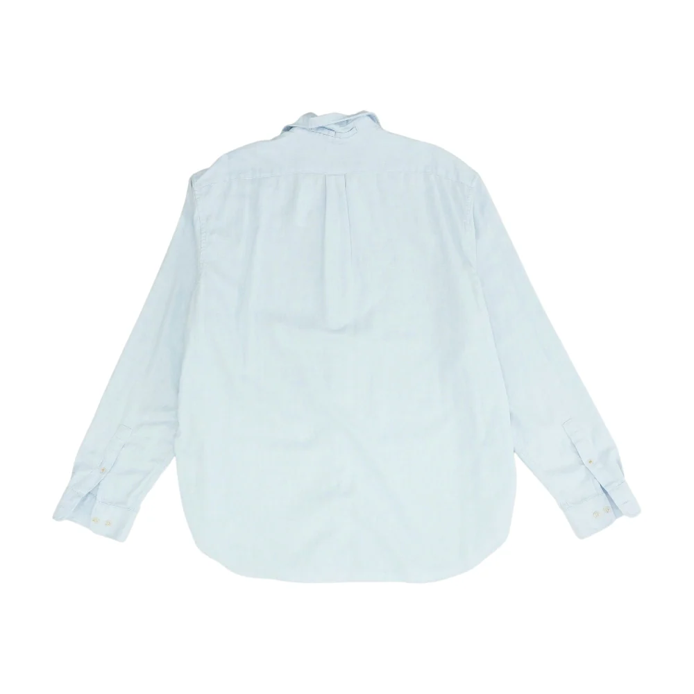 Blue Tall Solid Long Sleeve Button Down - Image 2