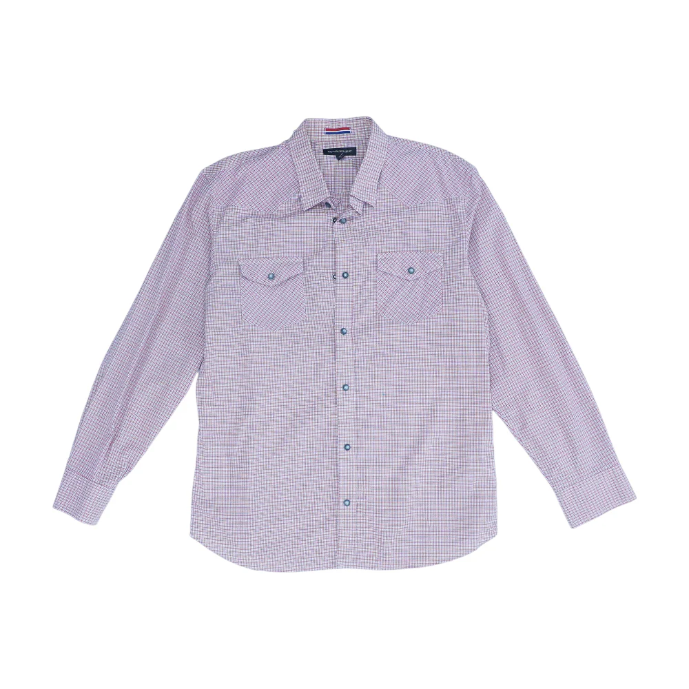 Red Plaid Long Sleeve Button Down