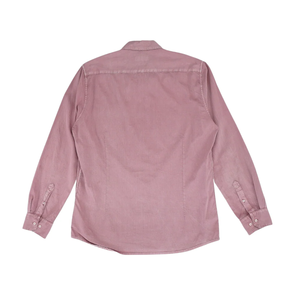 Red Solid Long Sleeve Button Down - Image 2