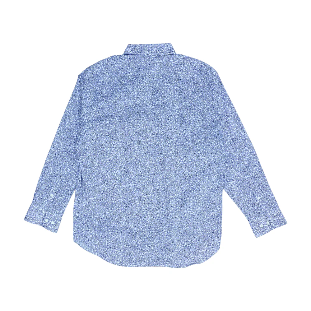 Purple Floral Long Sleeve Button Down - Image 2