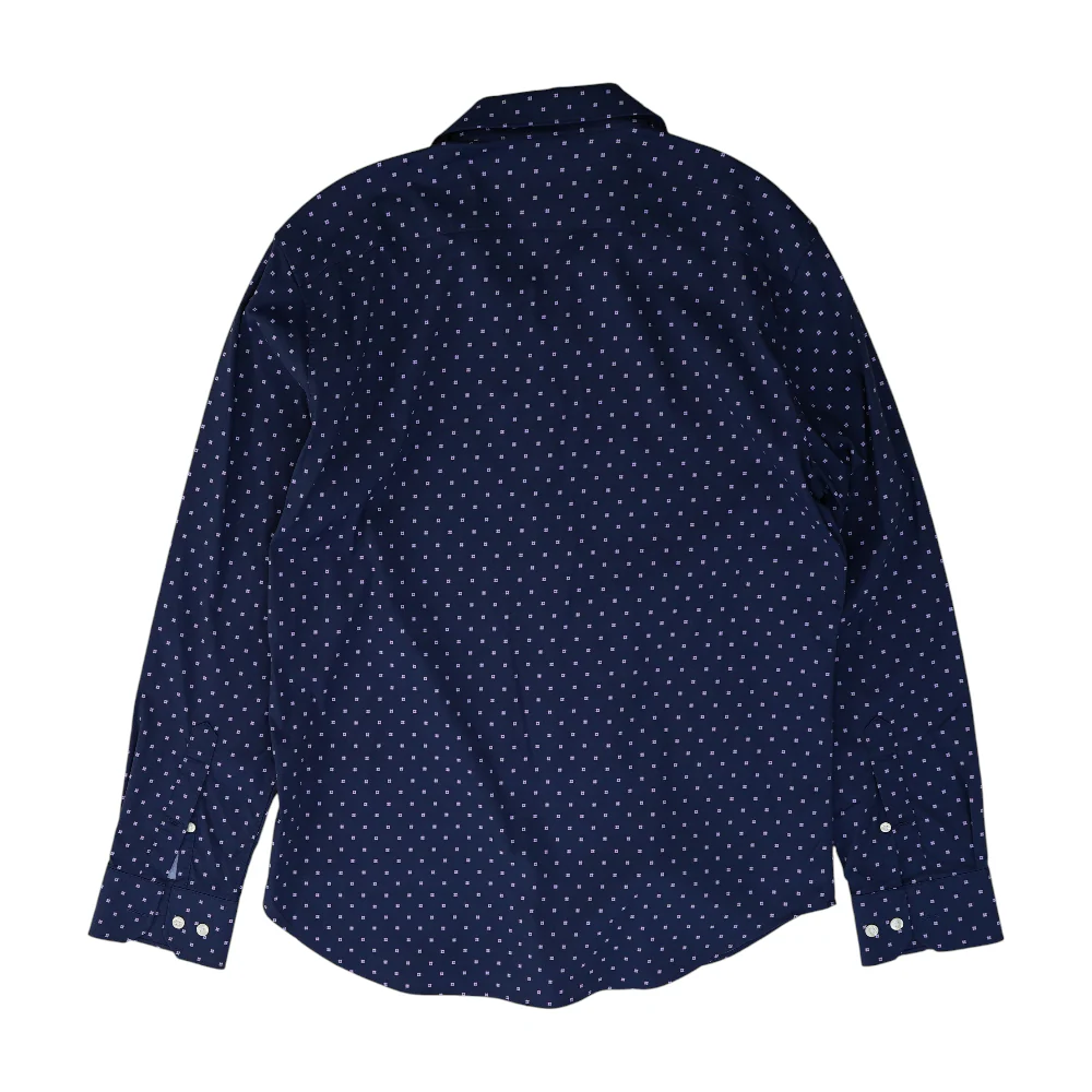Navy Floral Long Sleeve Button Down - Image 2
