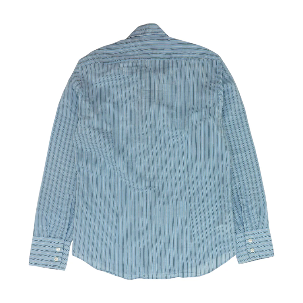 Blue Striped Long Sleeve Button Down - Image 2