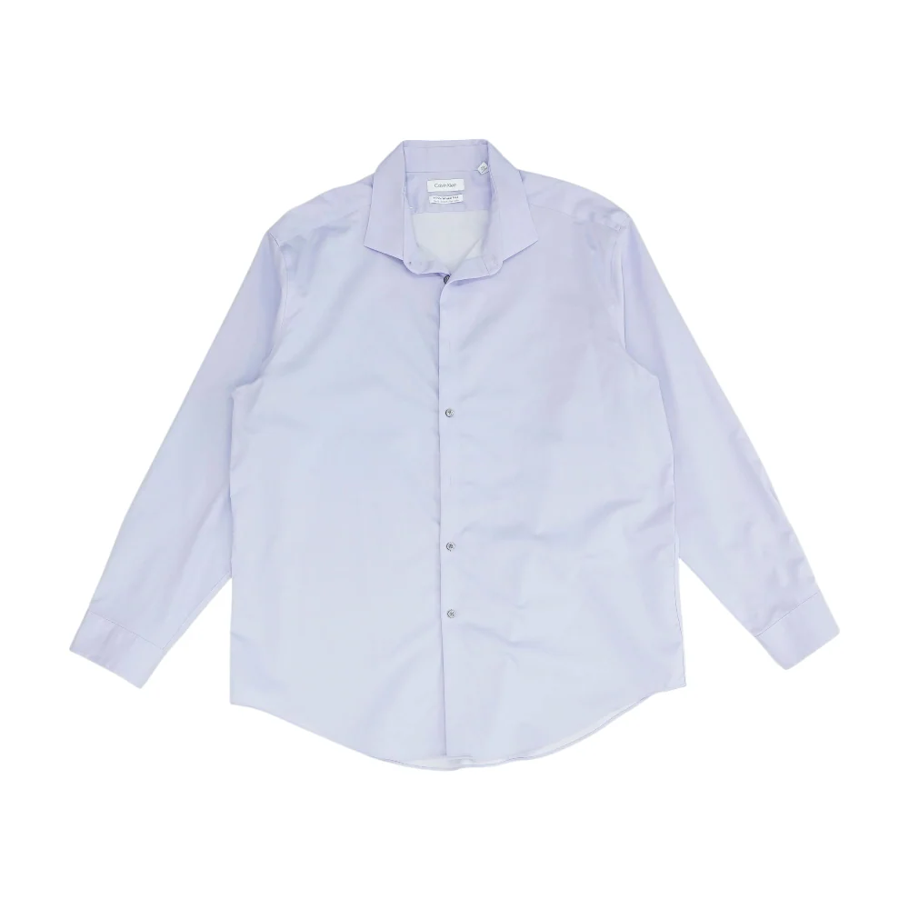 Lavender Solid Long Sleeve Button Down