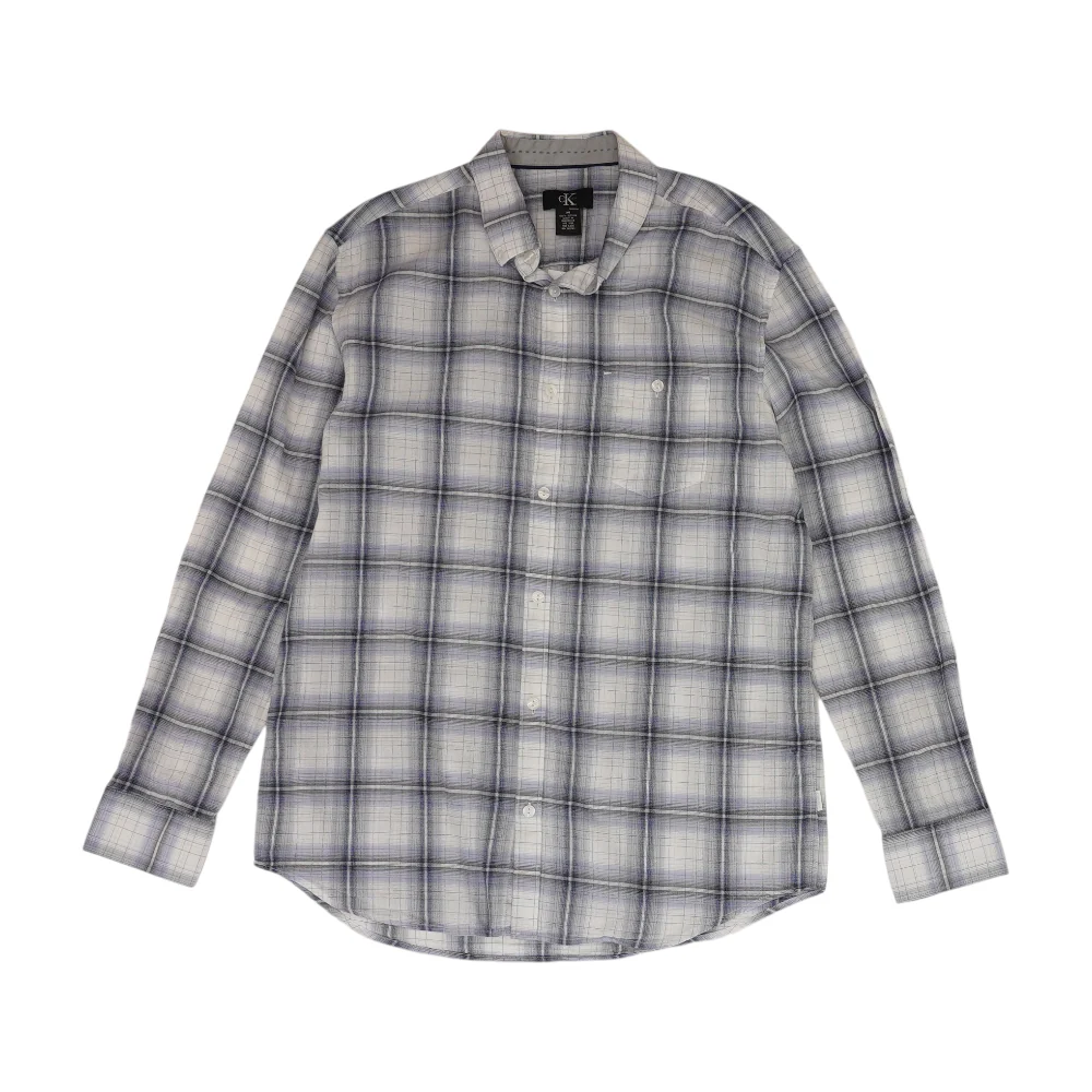Multi Plaid Long Sleeve Button Down