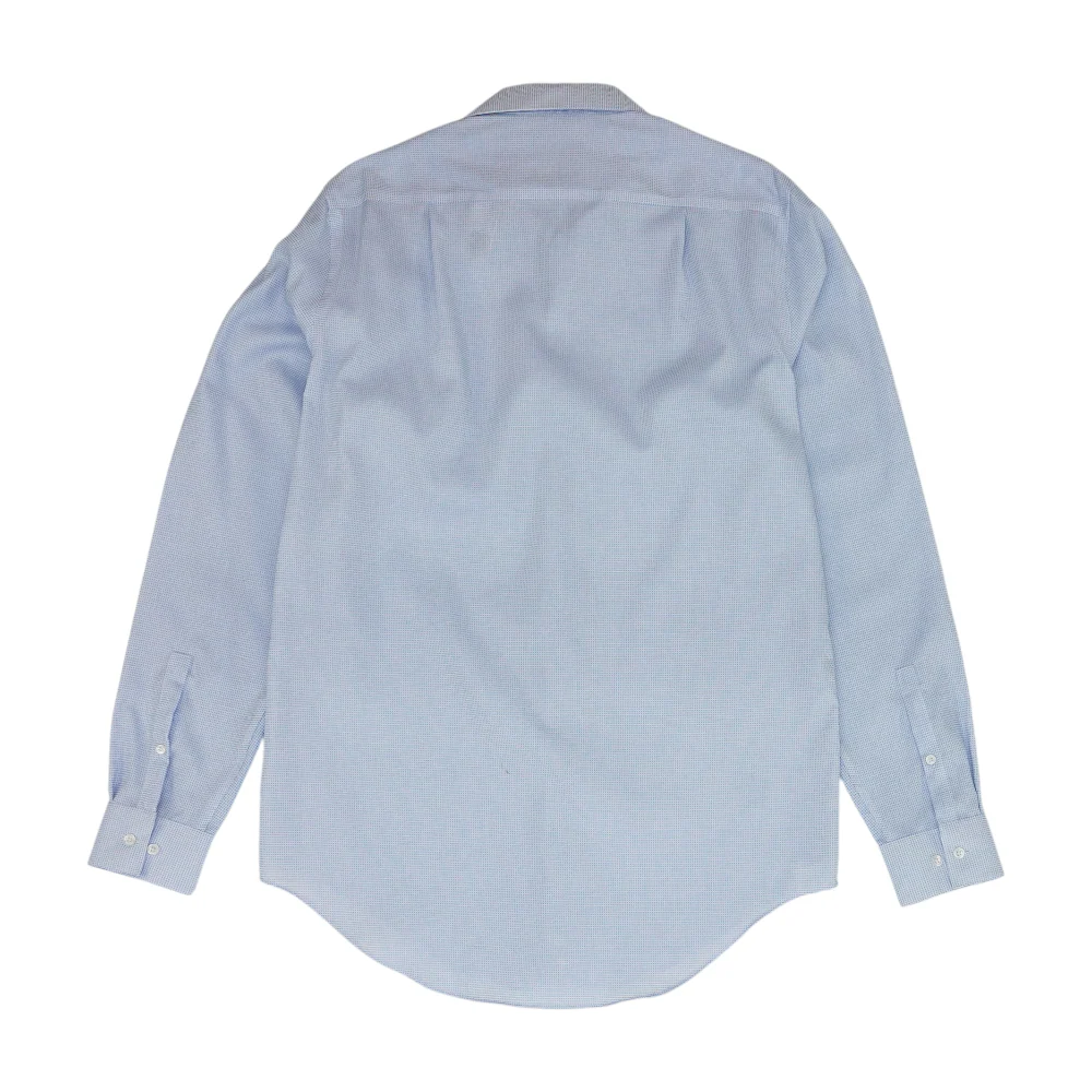 Blue Tall Check Long Sleeve Button Down - Image 2