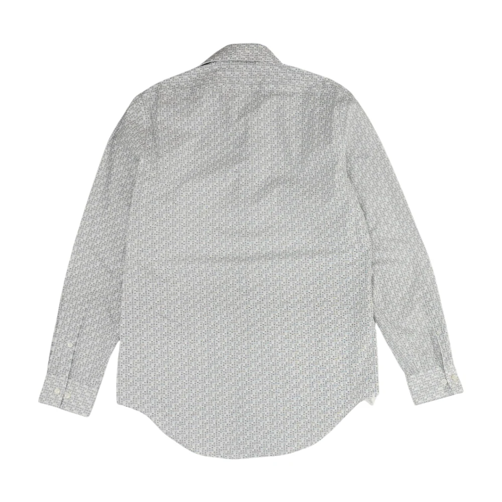 Blue Print Long Sleeve Button Down - Image 2