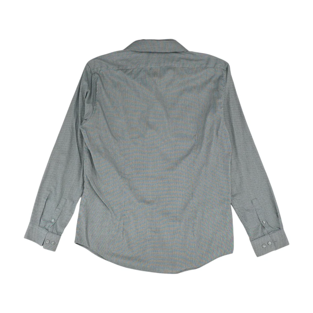 Black Geometric Long Sleeve Button Down - Image 2