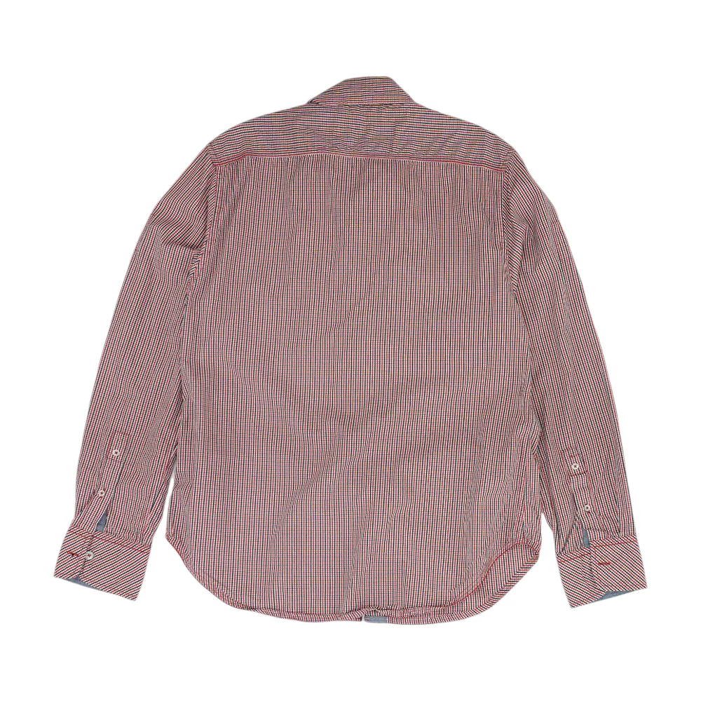 Red Check Long Sleeve Button Down - Image 2