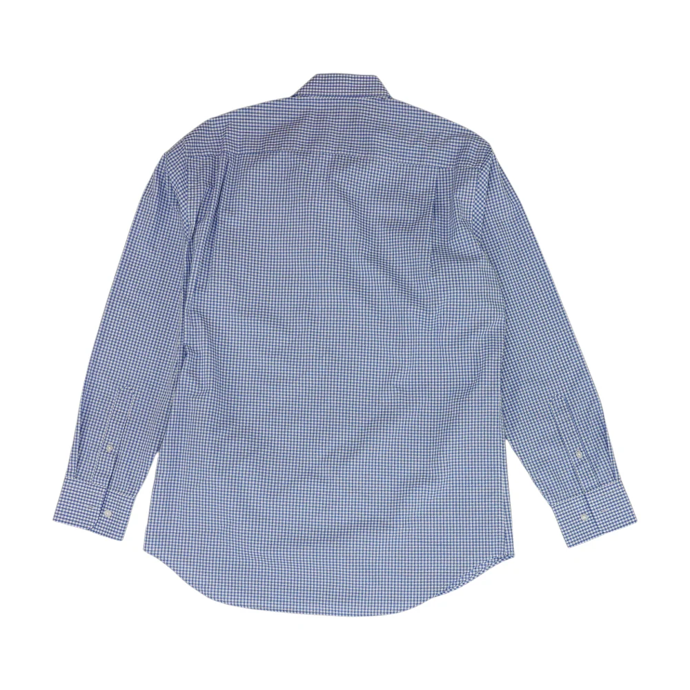 Blue Check Long Sleeve Button Down - Image 2