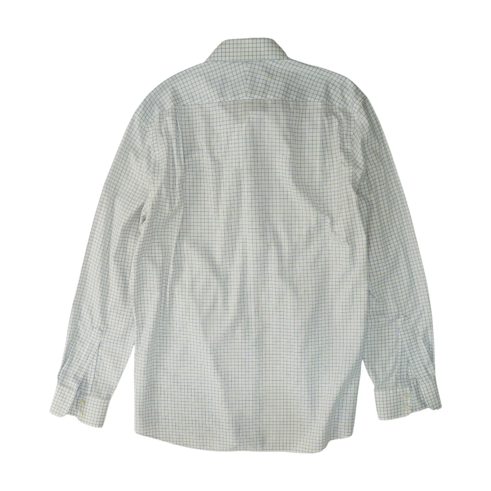 White Check Long Sleeve Button Down - Image 2