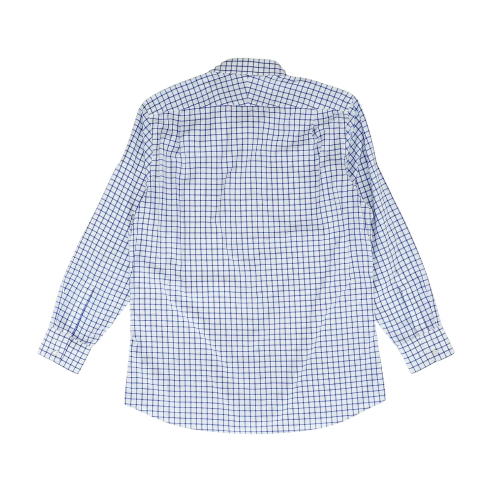 White Check Long Sleeve Button Down - Image 2