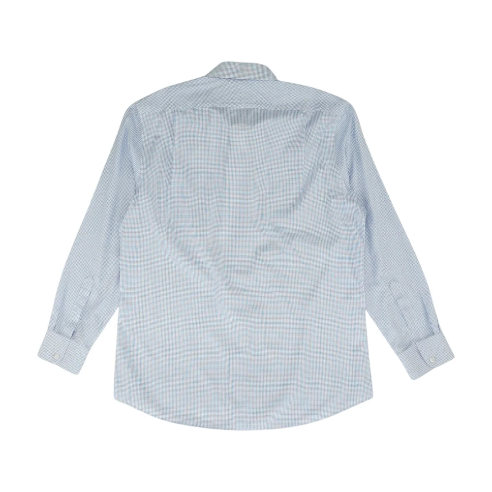 Blue Check Long Sleeve Button Down - Image 2