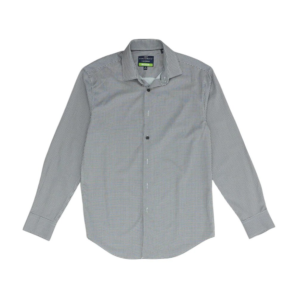 Black Check Long Sleeve Button Down