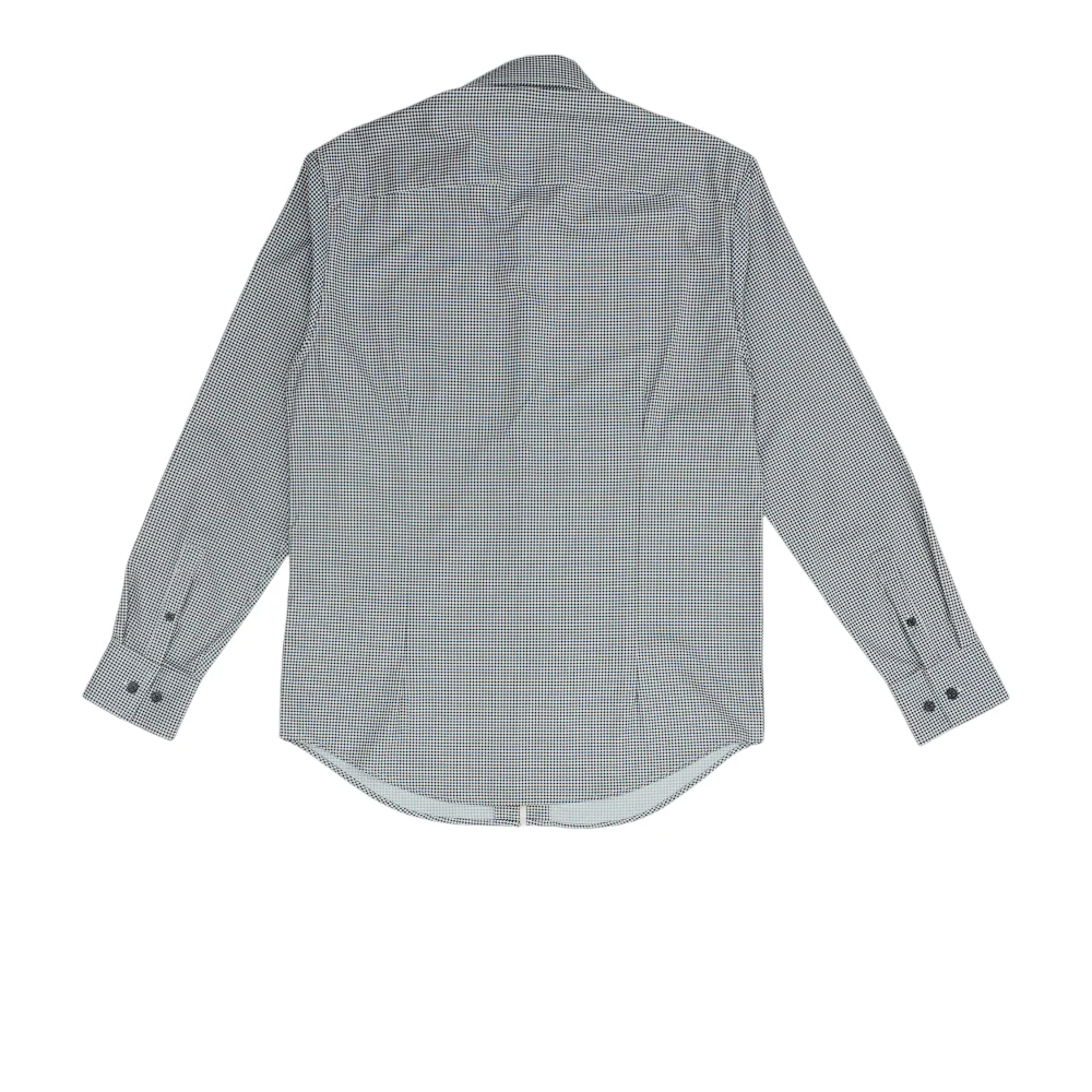Black Check Long Sleeve Button Down - Image 2