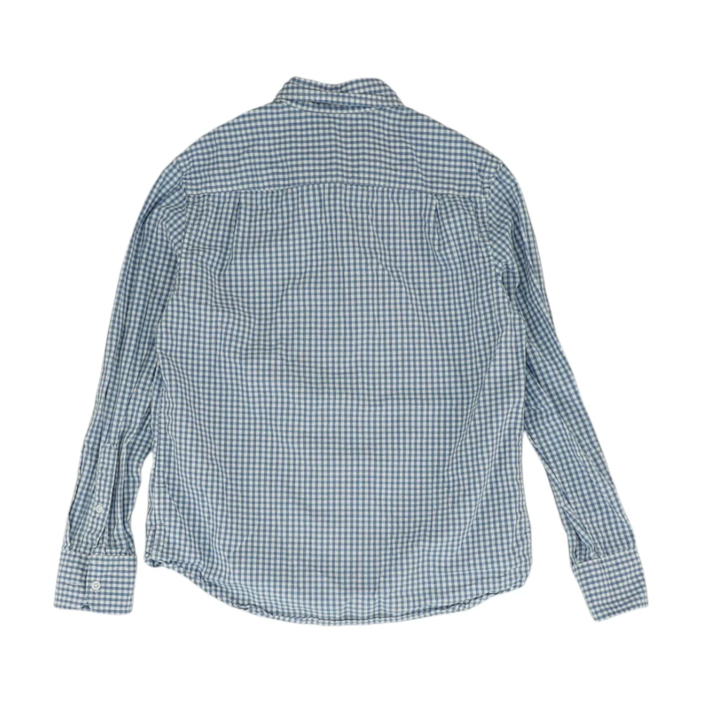Blue Check Long Sleeve Button Down - Image 2