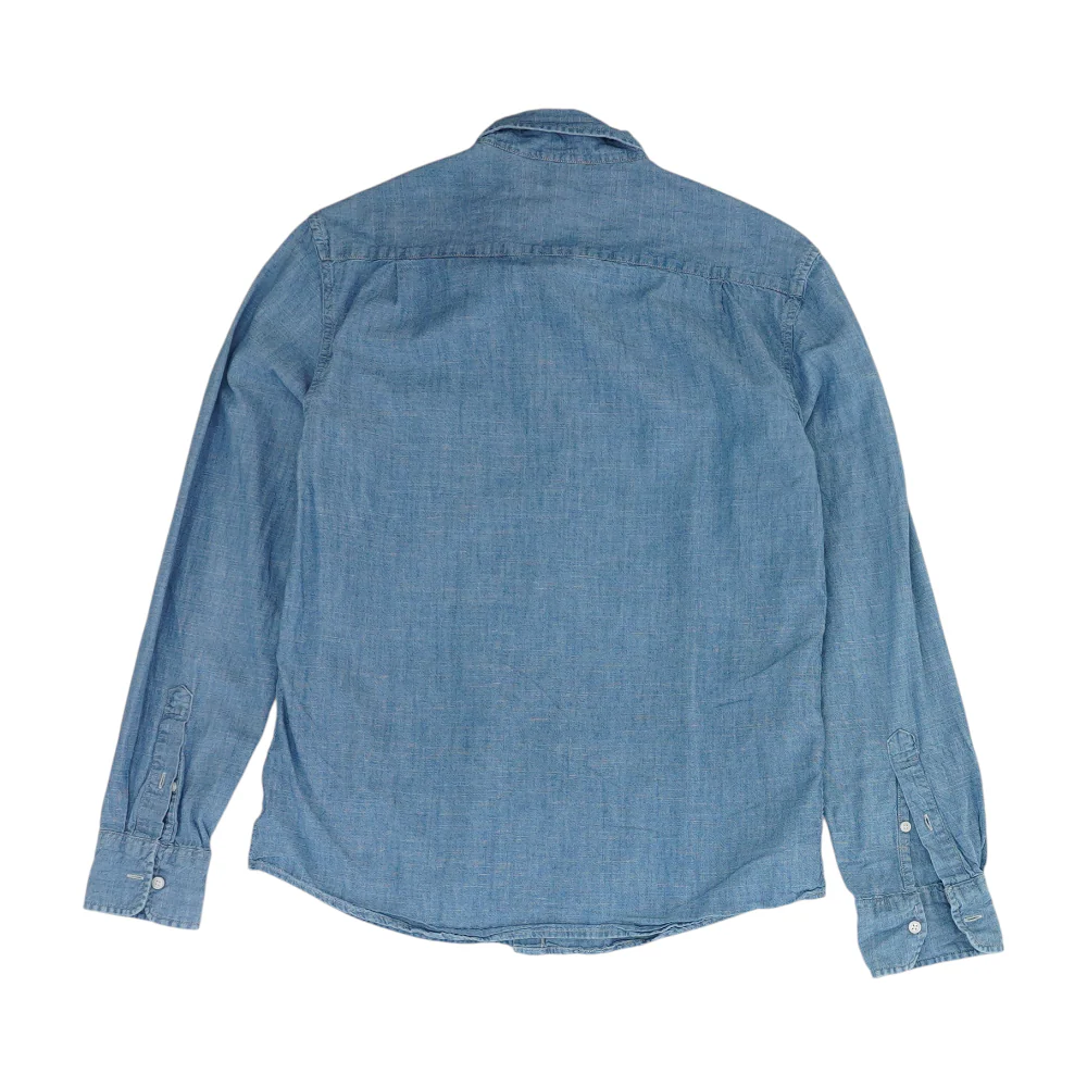 Blue Long Sleeve Button Down - Image 2