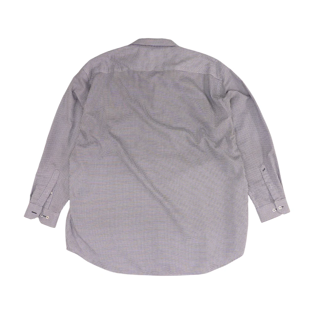 Purple Abstract Long Sleeve Button Down - Image 2
