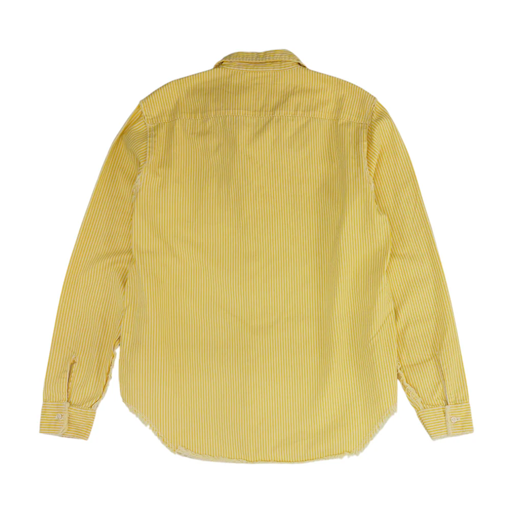 Yellow Striped Long Sleeve Button Down - Image 2