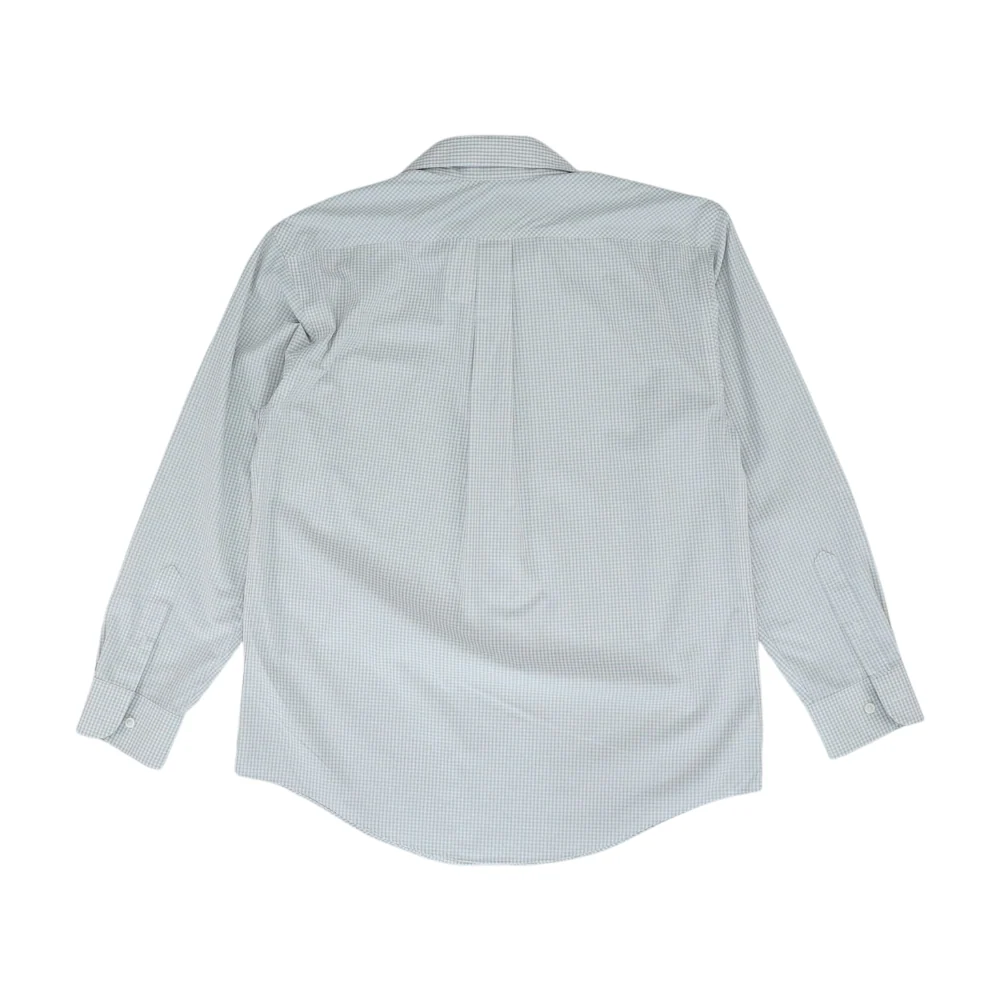 Gray Check Long Sleeve Button Down - Image 2