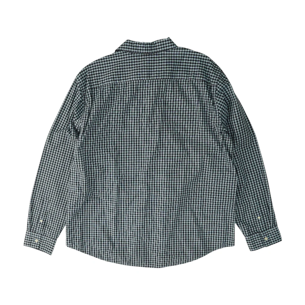 Blue Plaid Long Sleeve Button Down - Image 2