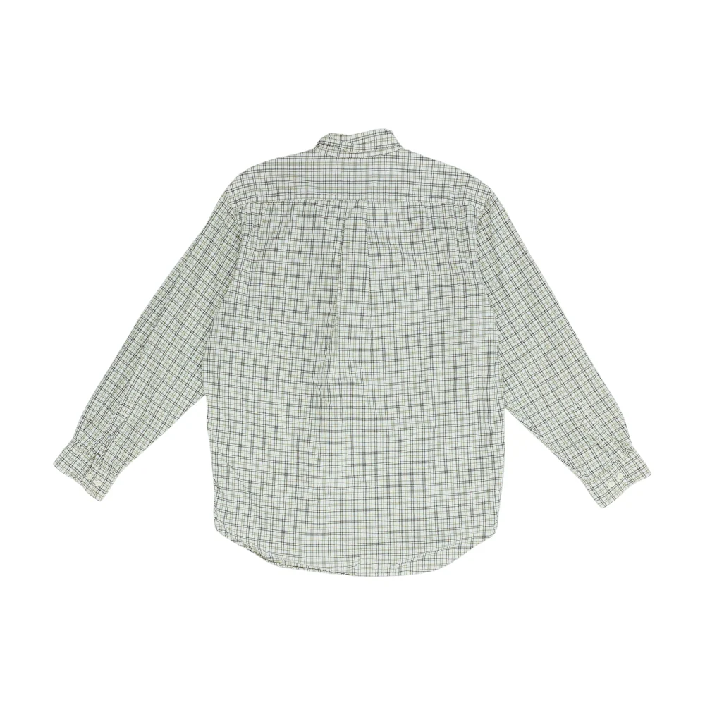 White Check Long Sleeve Button Down - Image 2
