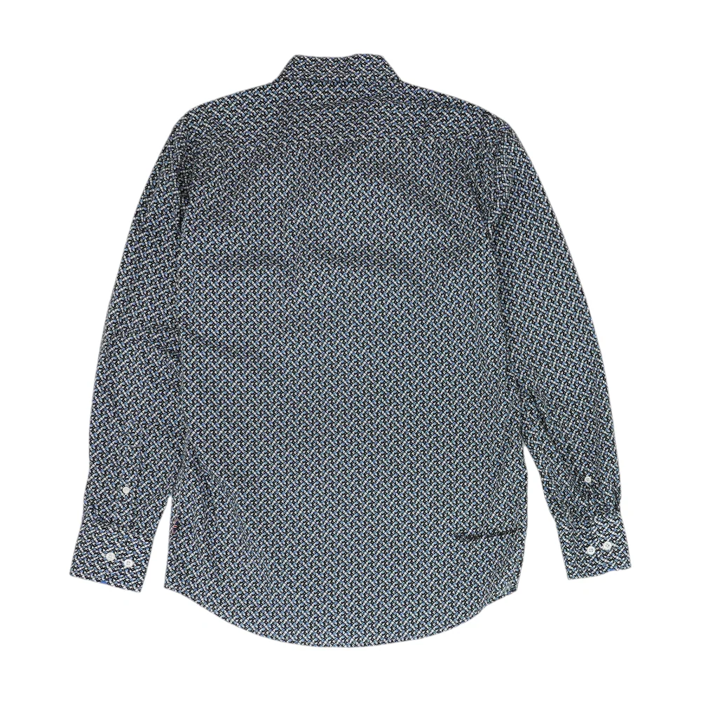 Multi Geometric Long Sleeve Button Down - Image 2