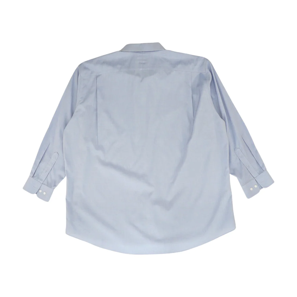 Blue Big & Tall Solid Long Sleeve Button Down - Image 2