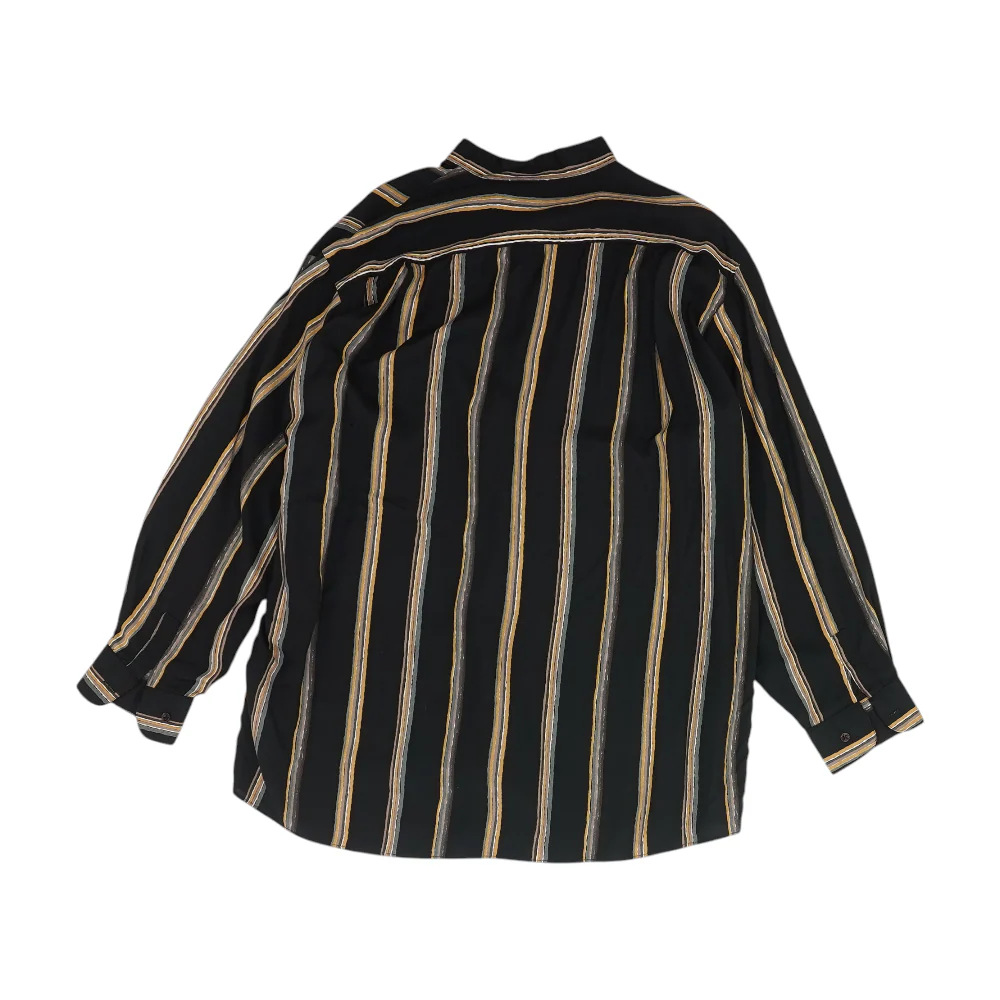 Black Striped Long Sleeve Button Down - Image 2