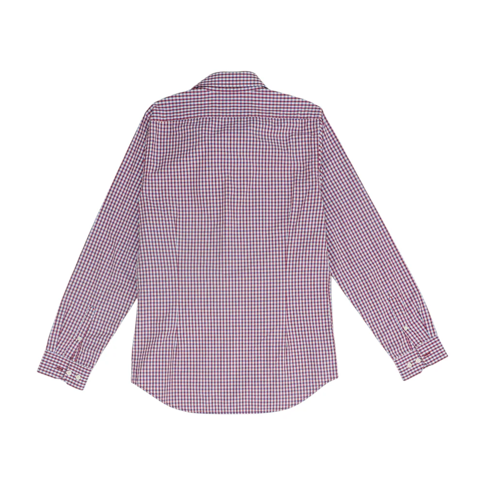 Red Check Long Sleeve Button Down - Image 2