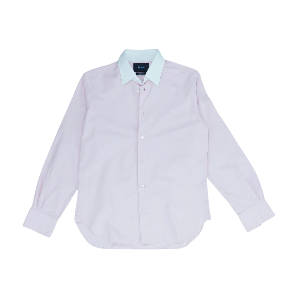 Pink Long Sleeve Button Down
