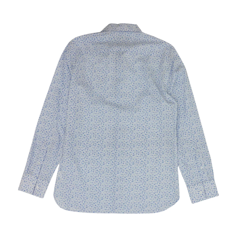 White Floral Long Sleeve Button Down - Image 2