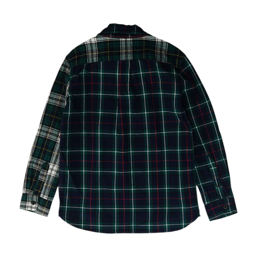 Green Plaid Long Sleeve Button Down - Image 2