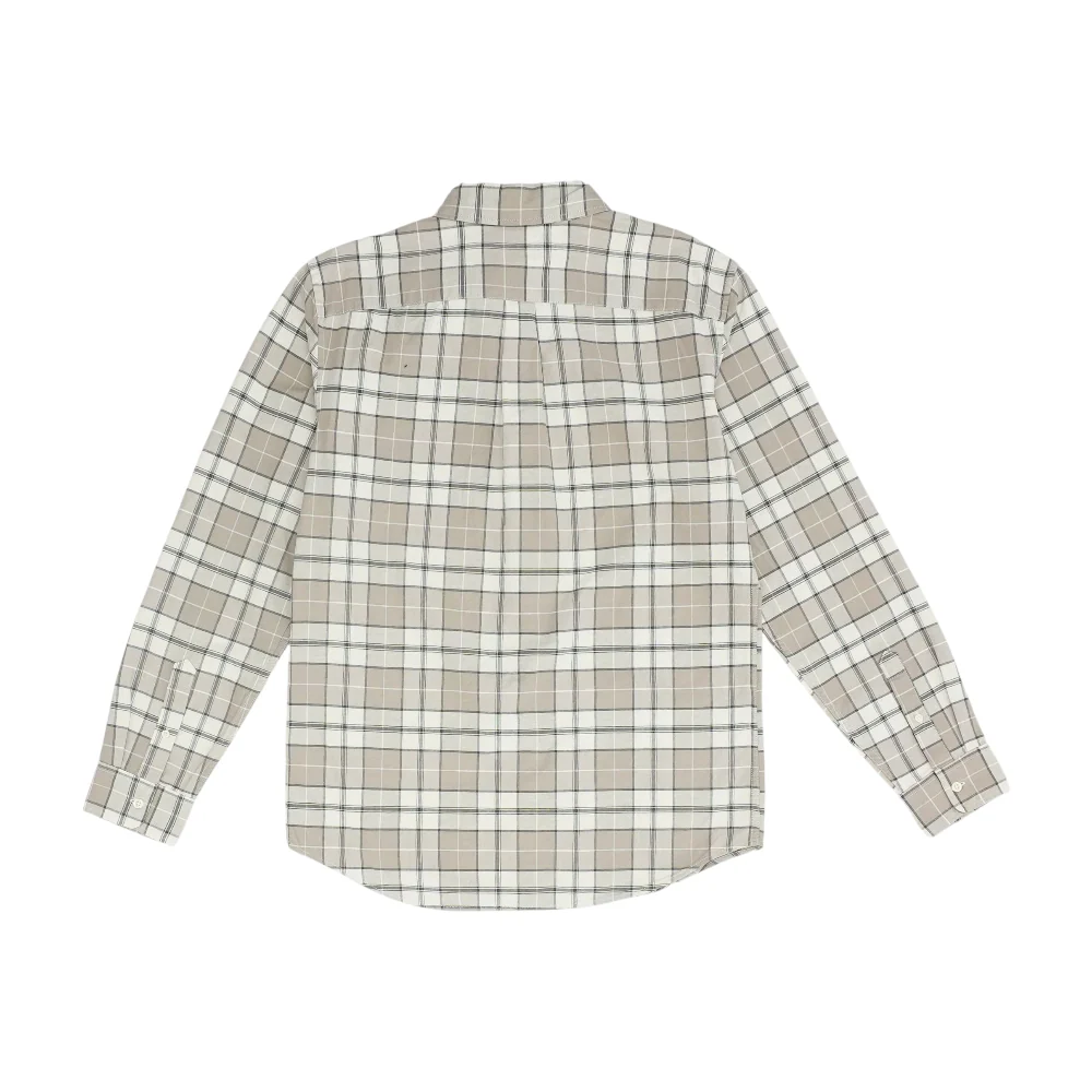Gray Check Long Sleeve Button Down - Image 2