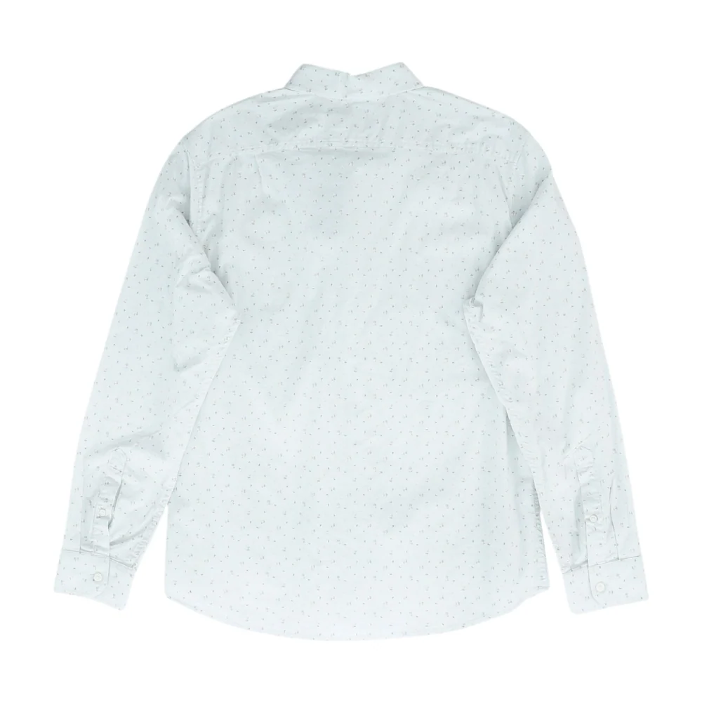 Gray Print Long Sleeve Button Down - Image 2