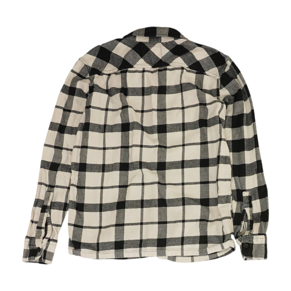 Black Plaid Long Sleeve Button Down - Image 2
