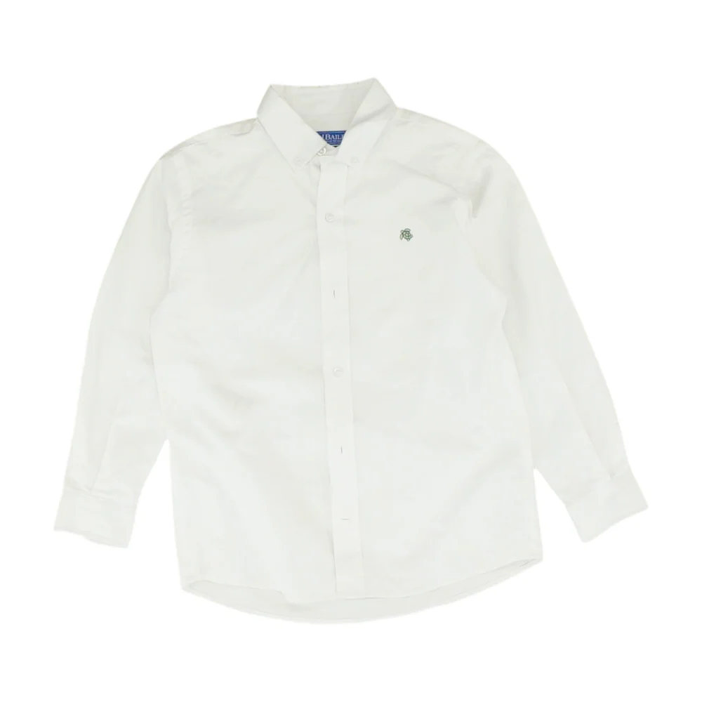 White Long Sleeve Button Down