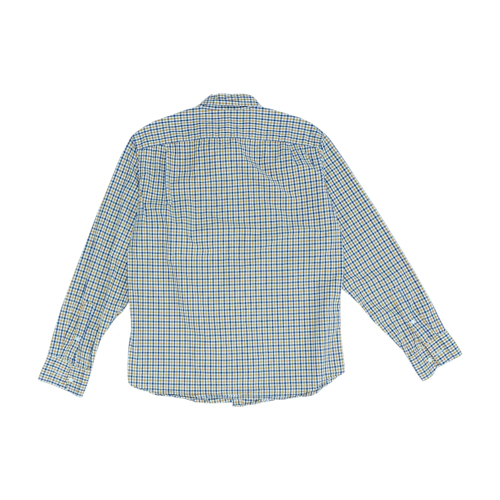 Mustard Check Long Sleeve Button Down - Image 2