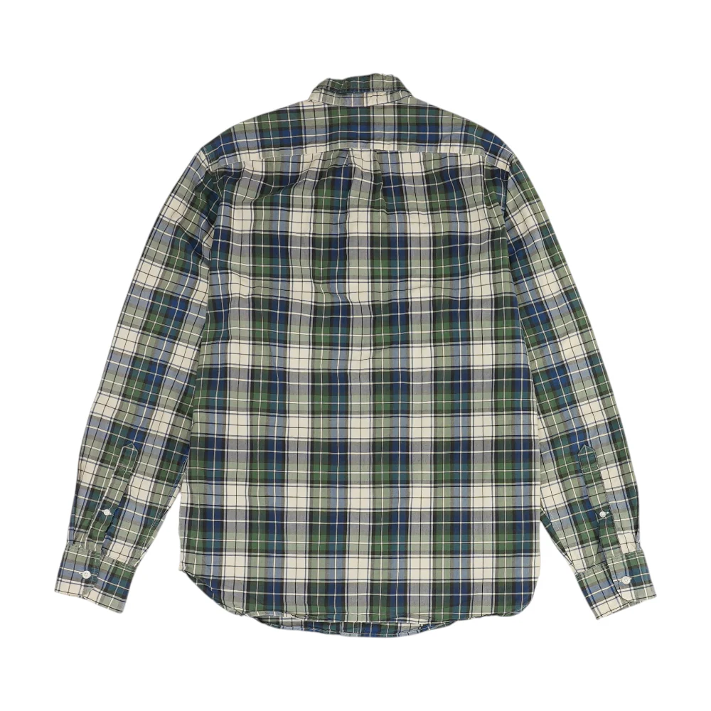 Green Check Long Sleeve Button Down - Image 2