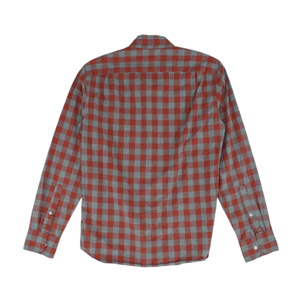 Red Check Long Sleeve Button Down - Image 2