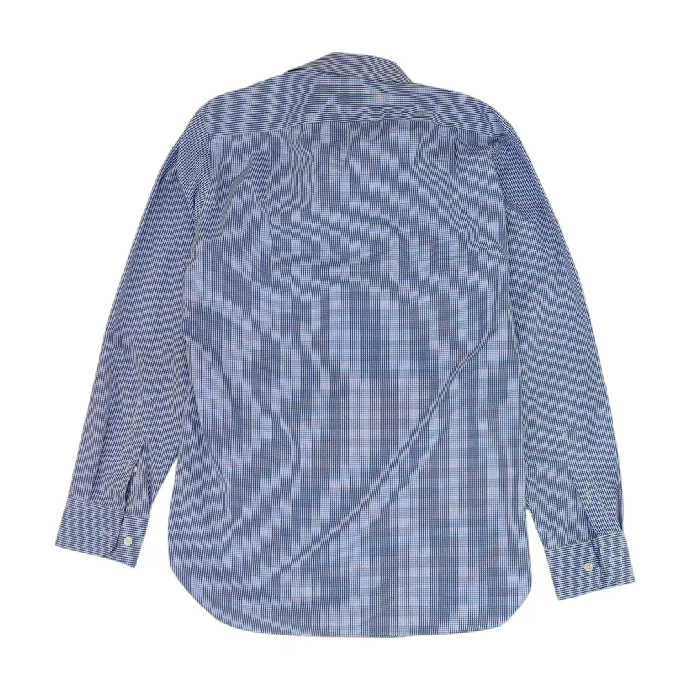 Blue Check Long Sleeve Button Down - Image 2