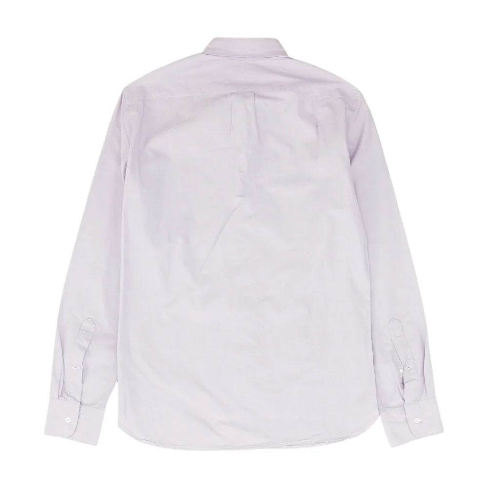 Purple Solid Long Sleeve Button Down - Image 2