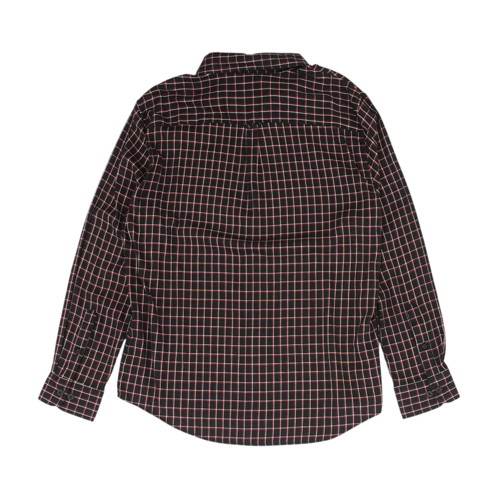 Black Plaid Long Sleeve Button Down - Image 2