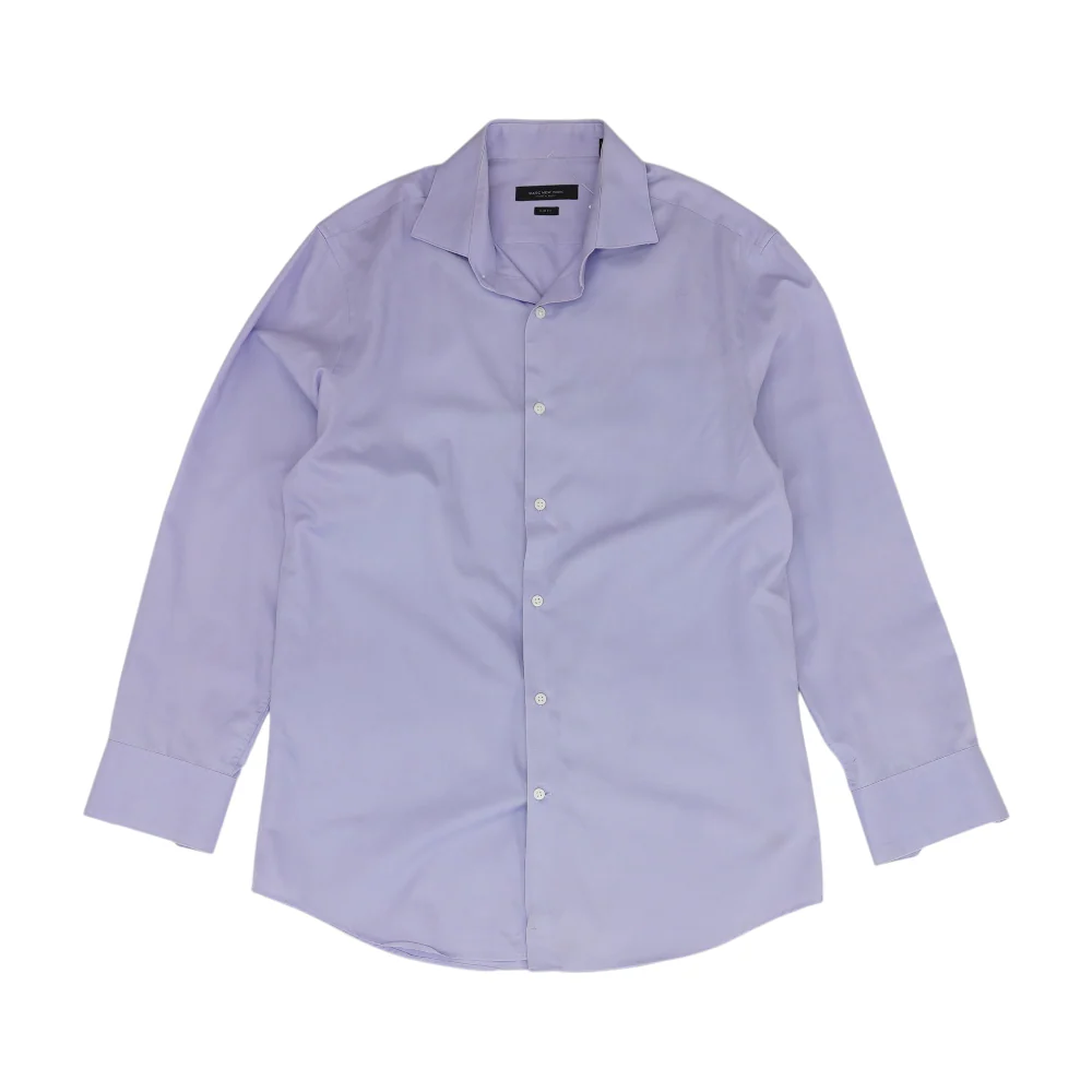 Lavender Solid Long Sleeve Button Down