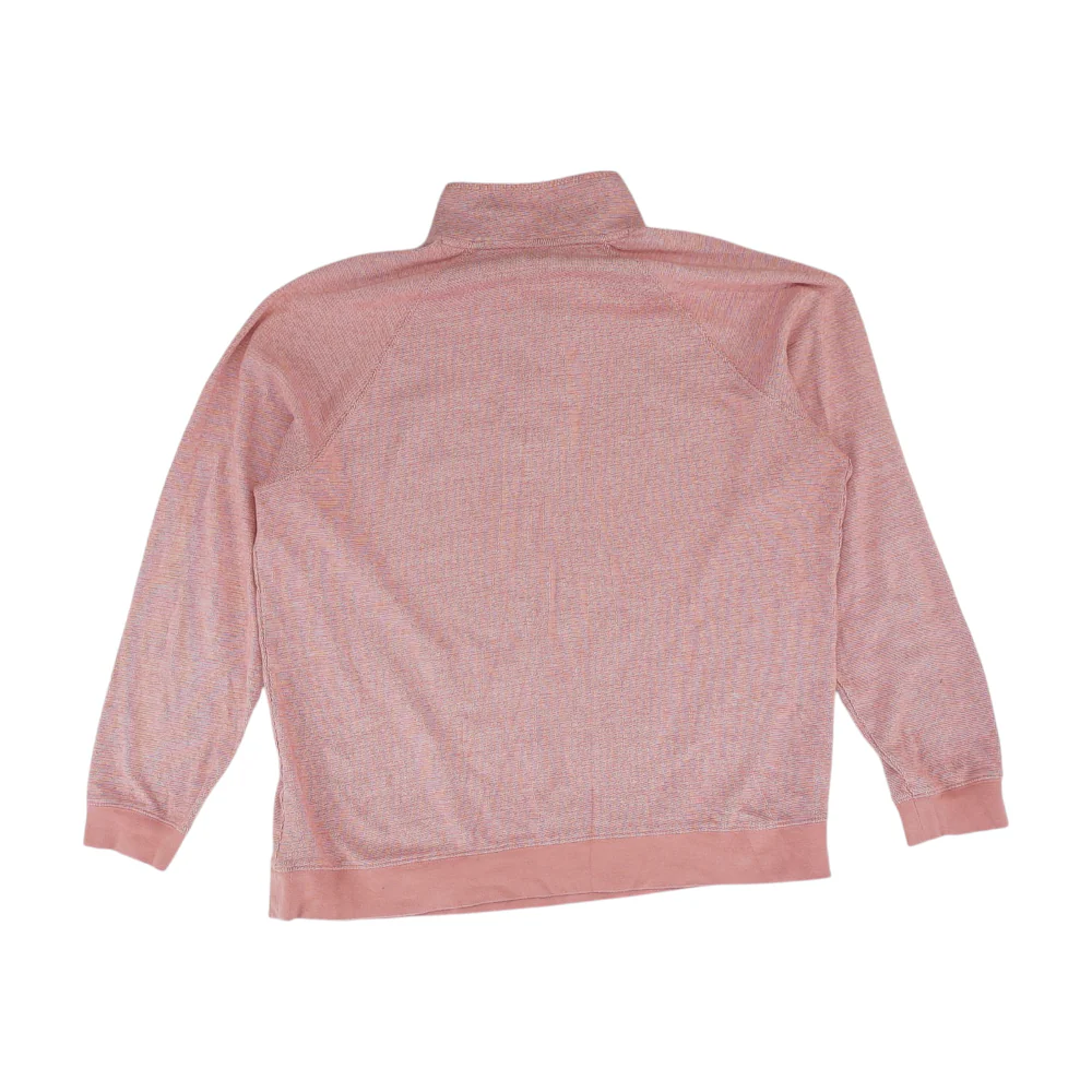 Red Abstract Long Sleeve Polo - Image 2