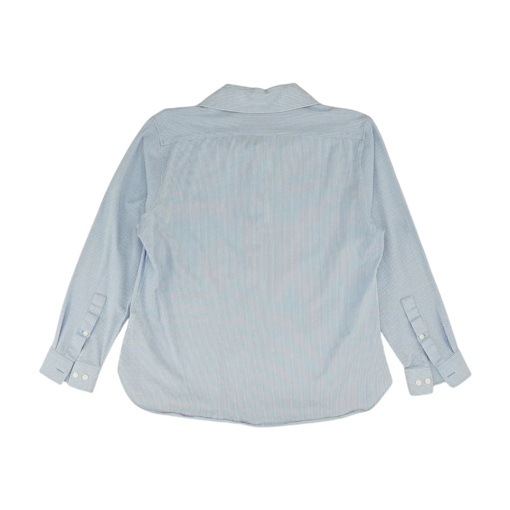 Blue Striped Long Sleeve Button Down - Image 2